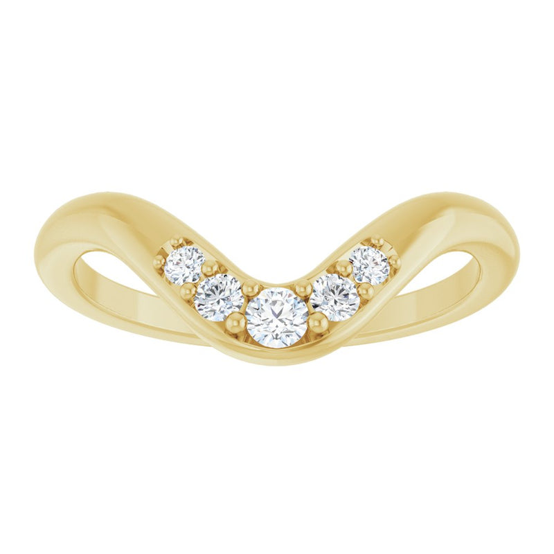 Archer Contour Diamond Band
