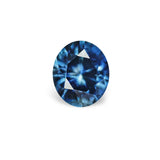 1.39CT OVAL PRECISION CUT MONTANA SAPPHIRE, BLUE, 7.2X6.3MM