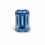 1.95CT PRECISION CUT EMERALD CUT MONTANA SAPPHIRE, BICOLOR CORNFLOWER BLUE, 8.5×5.1MM