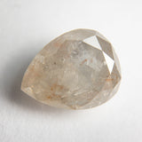 3.85ct 11.15x8.80x4.50mm Pear Double Cut 18790-04 - Misfit Diamonds