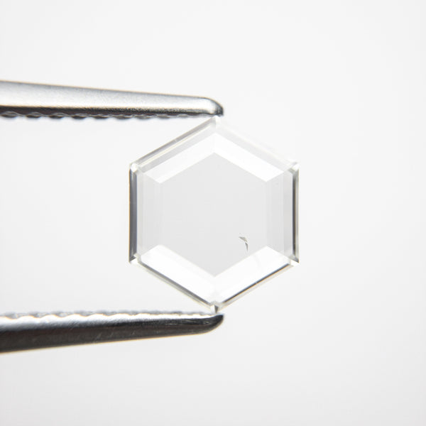 1.03ct 8.01x7.00x1.78mm SI1 J-K Hexagon Portrait Cut 18878-04 - Misfit Diamonds