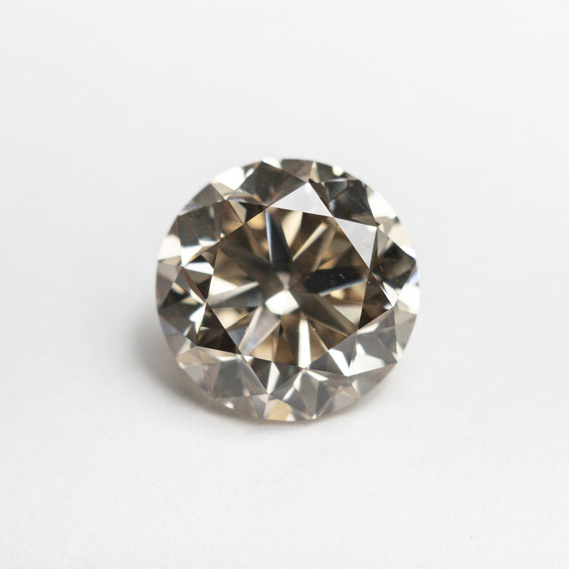 3.00ct 8.92x8.91x5.75mm VS2 Champagne Round Brilliant 20231-01