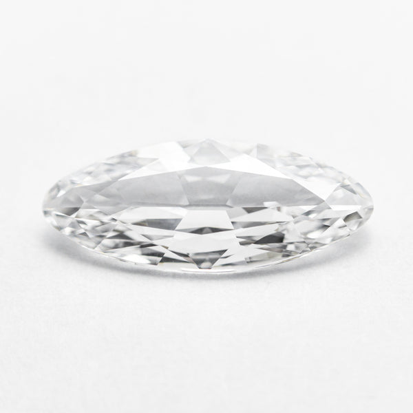 1.00ct 12.66x5.19x2.00mm GIA VS1 D Modern Antique Moval Brilliant 20712-01