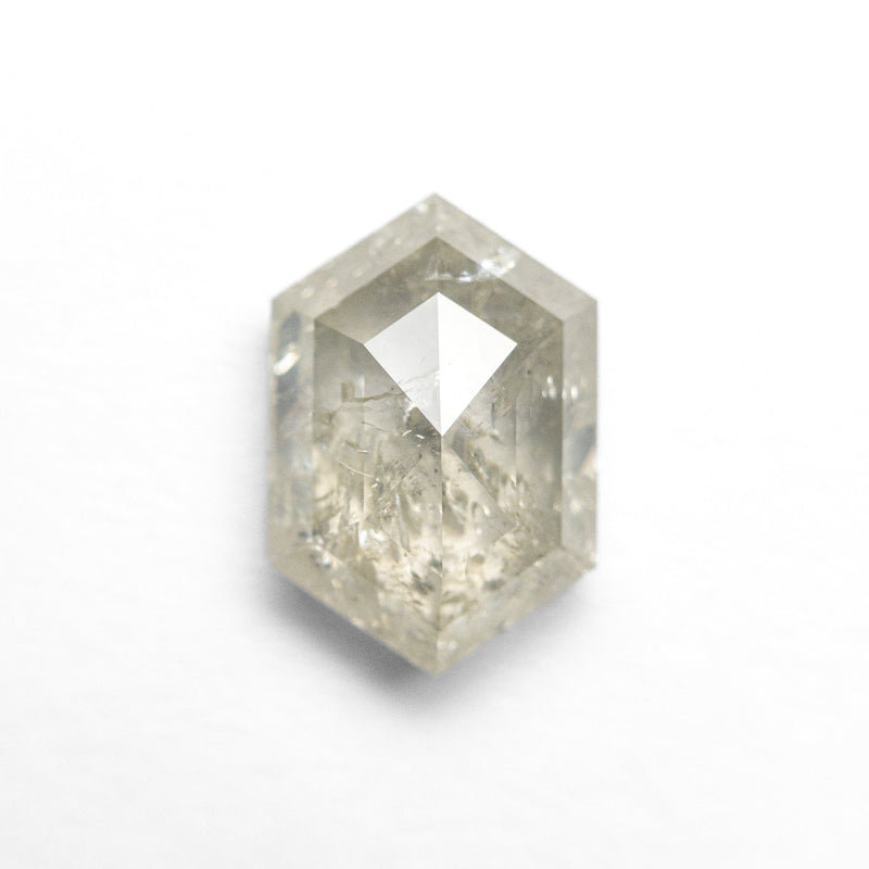 2.13ct 9.64x6.58x4.02mm Hexagon Step Cut 23177-08