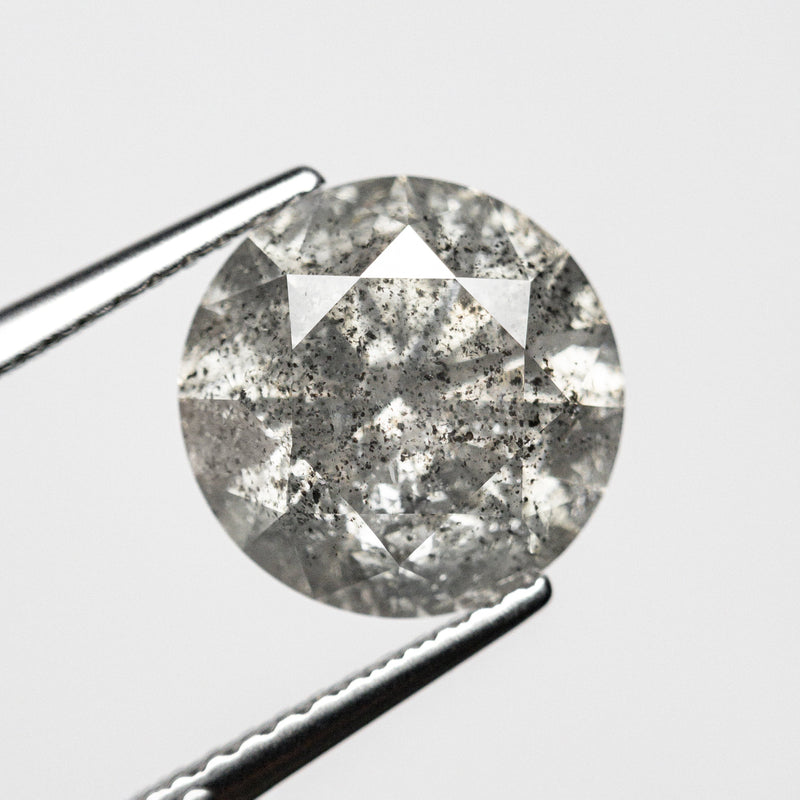3.51ct 9.57x9.45x6.09mm Round Brilliant 23196-01