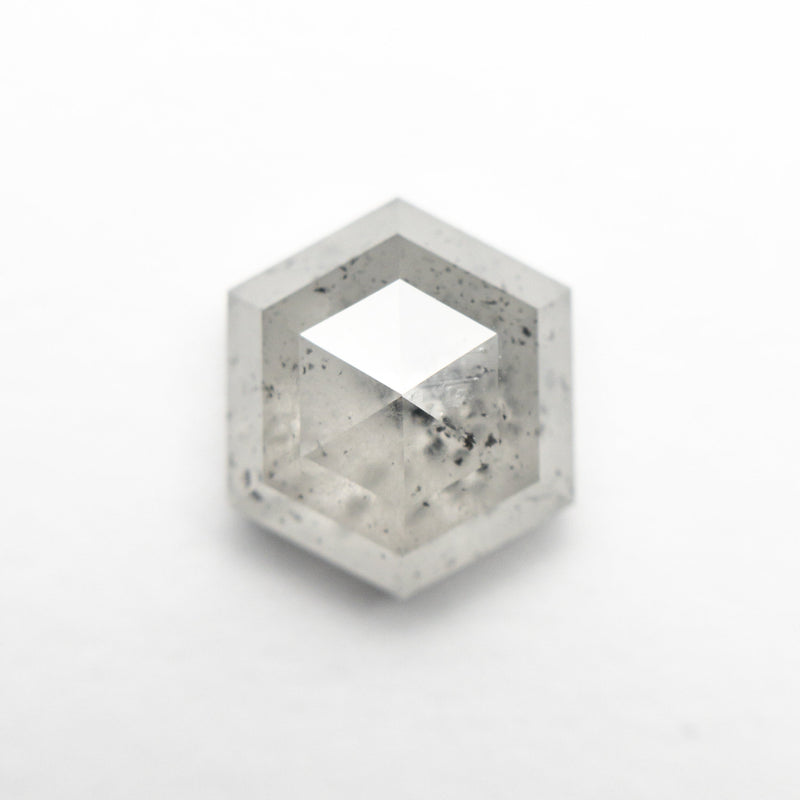 3.59ct 9.88x8.59x4.71mm Hexagon Step Cut 23841-08