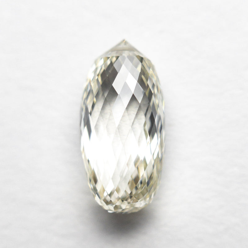 2.03ct 10.04x4.88x4.35mm VVS O-P Oval Briolette Cut 23898-01