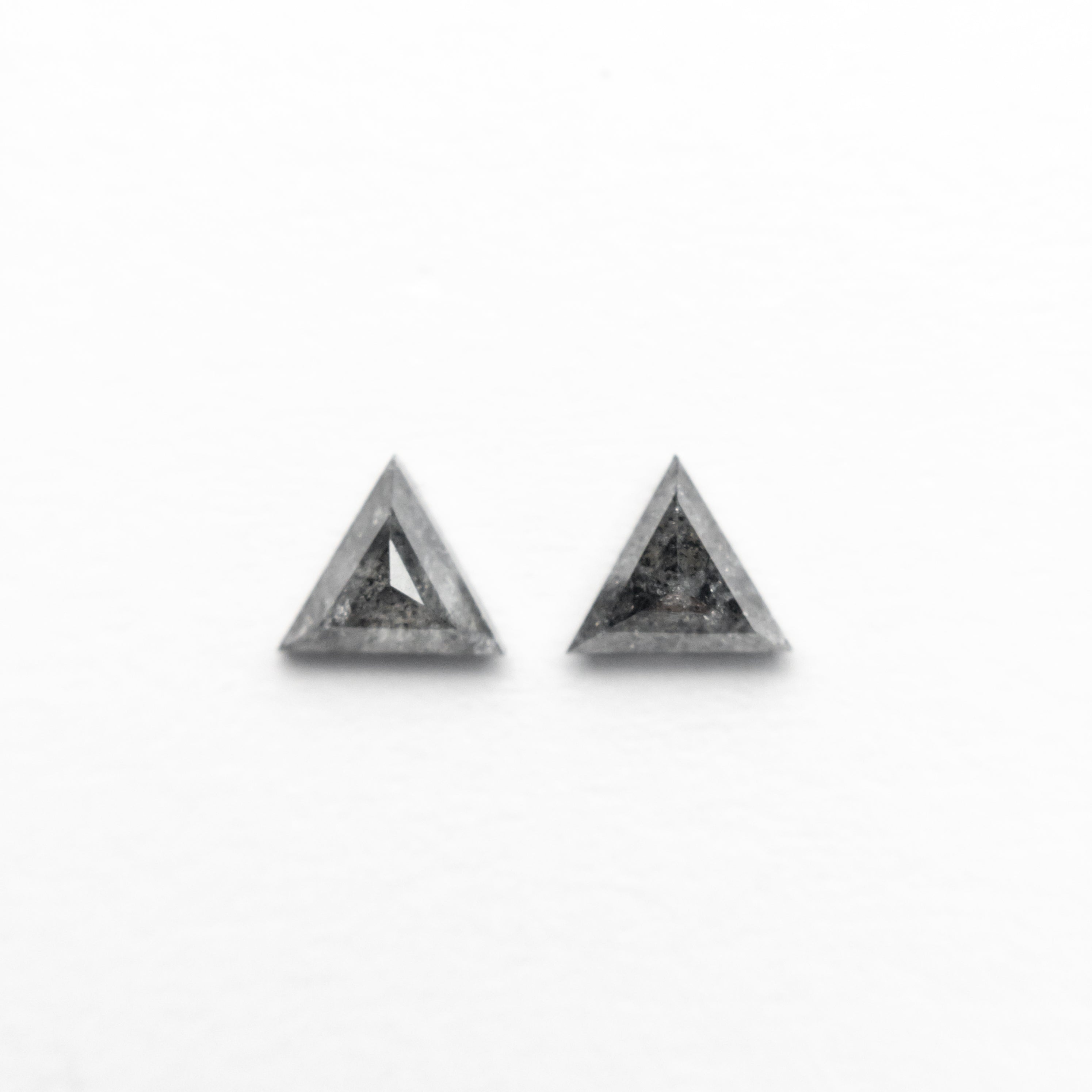 0.30cttw 2pc 3.58x3.53x1.80mm 3.51x3.50x1.89mm Triangle Rosecut Matchi 