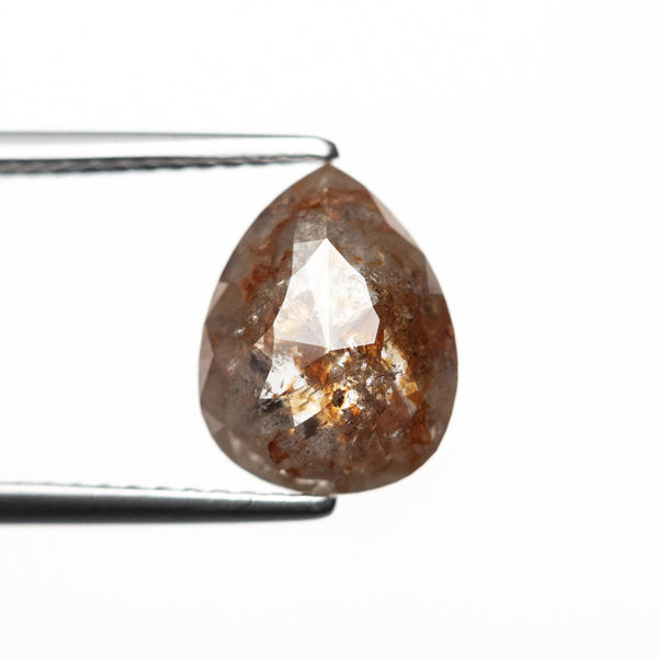 2.11ct 10.19x7.89x3.21mm Pear Rosecut 25462-05