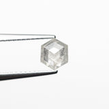 0.73ct 6.03x5.17x2.87mm Hexagon Step Cut