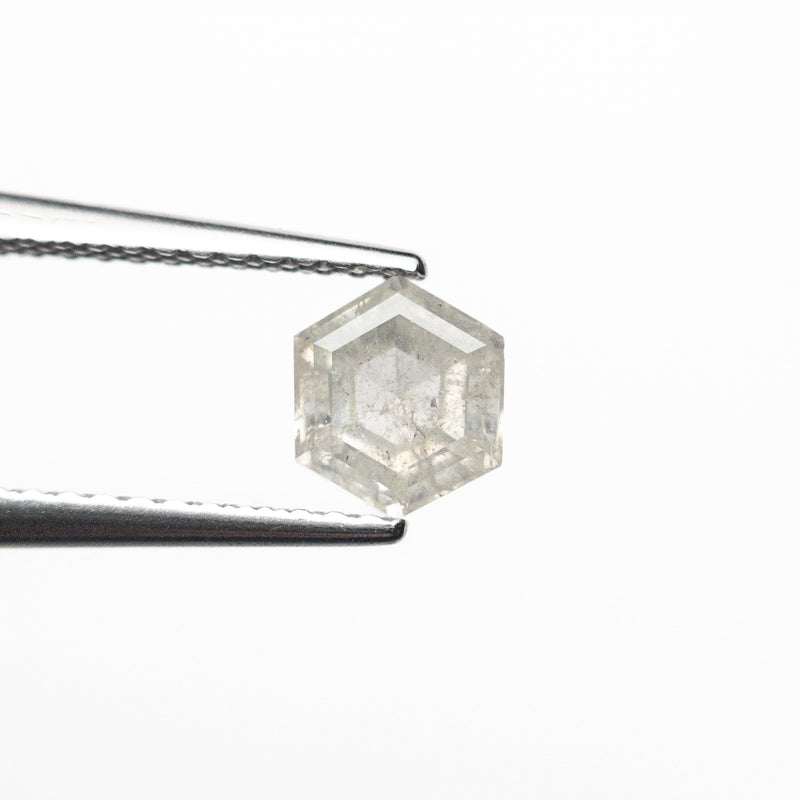 0.73ct 6.03x5.17x2.87mm Hexagon Step Cut
