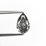1.02ct 8.24x5.25x3.31mm GIA SI2 Fancy Grey Pear Brilliant 26129-01