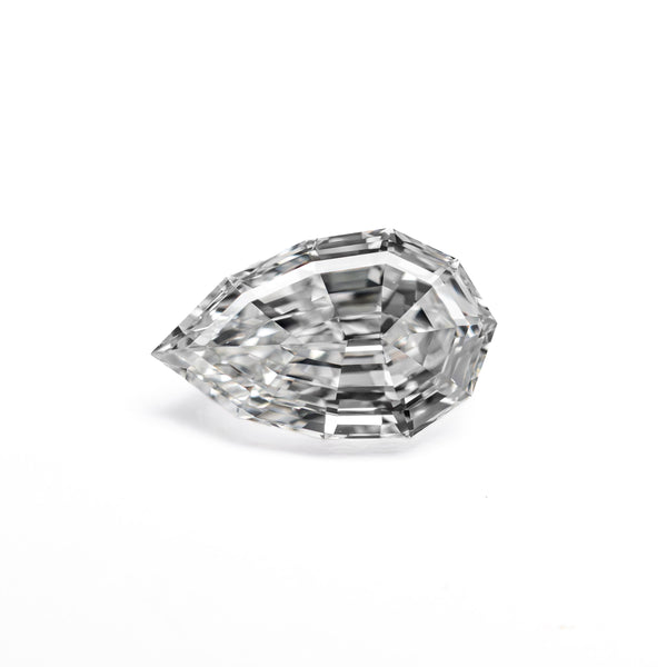 1.00ct 8.67x5.27x3.20mm SI1 E Geo Pear Step Cut 🇨🇦 26245-01