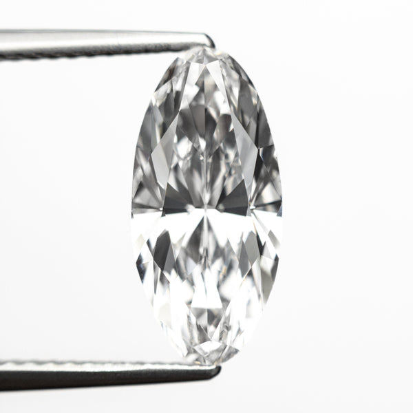 2.56ct 14.14x6.69x4.10mm GIA VS2 D Moval Brilliant 26663-01