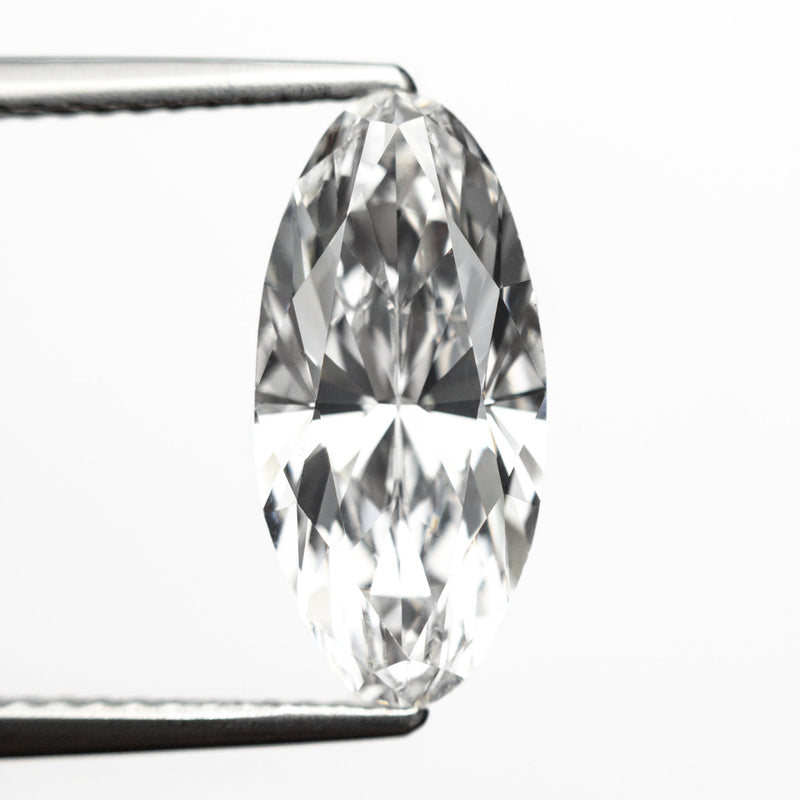 2.56ct 14.14x6.69x4.10mm GIA VS2 D Moval Brilliant 26663-01