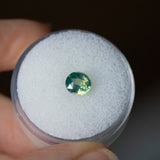 1.06CT ROVAL MADAGASCAR SAPPHIRE, UNTREATED, OPALSECENT GREEN YELLOW TEAL, 6.26X5.67X3.70MM