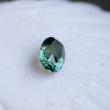 2.32CT OVAL MADAGASCAR SAPPHIRE, DEEP TEAL WITH GREEN, 8.7X6.7X4.5MM