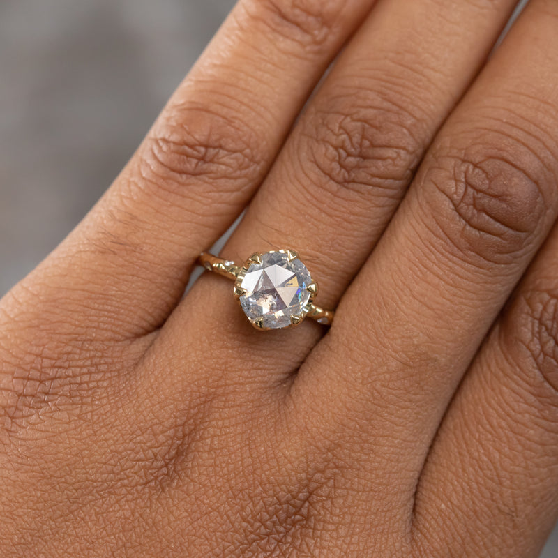 Low Profile Six Prong Solitaire- Setting