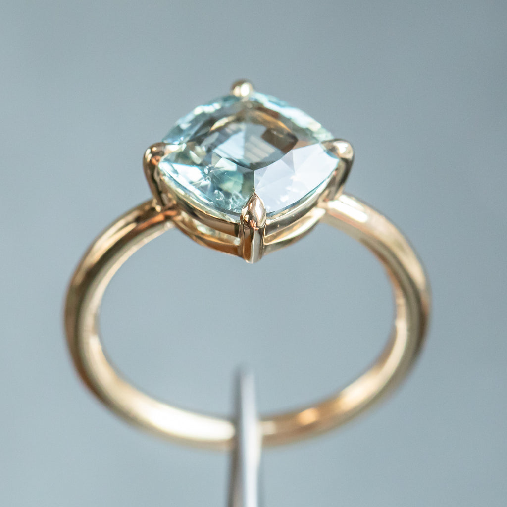 Compass Set Solitaire Stackable - Setting – Anueva Jewelry