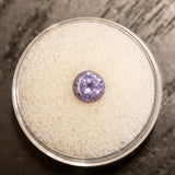 1.53CT Round Montana Sapphire, Lavender Purple Opalescent, 6.51x4.64MM