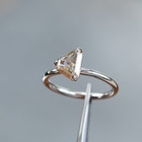 Plain Classic 4-Prong Solitaire, Stackable - Setting