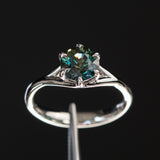 Split Shank Six Prong Solitaire - Setting