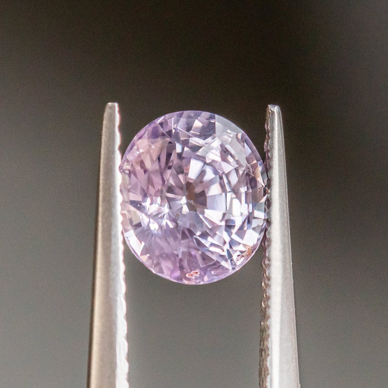 2.00CT Oval Sri Lanka Sapphire, Rose Pink, 7.43x6.53x5.37MM