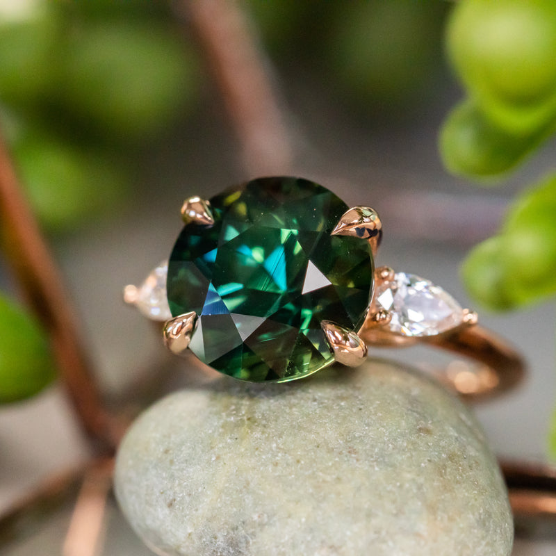 Iris Lab Grown Diamond 3 Stone Ring | Fiona Diamonds