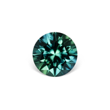 1.30CT PRECISION CUT PEAR BRILLIANT MONTANA SAPPHIRE, TEAL GREEN BLUE, 6.5MM