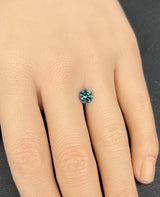 1.30CT PRECISION CUT PEAR BRILLIANT MONTANA SAPPHIRE, TEAL GREEN BLUE, 6.5MM