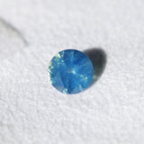 1.43CT ROUND MADAGASCAR SAPPHIRE, OPALESCENT BLUE, 7.1X3.9MM