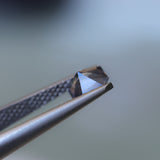 1.34CT SQUARE ASSCHER CUT SRI LANKAN SAPPHIRE, COGNAC SMOKY BROWN, 6.39X6.38X3.90MM