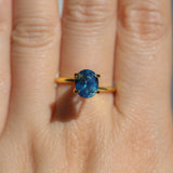 1.80CT OVAL MADAGASCAR SAPPHIRE, OCEAN BLUE TEAL WITH SOME PARTI, 8.2X6.7X4.3MM