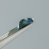 1.97CT ELONGATED CUSHION MADAGASCAR SAPPHIRE, DENIM AND OCEAN BLUE, 7.8X6.4X4.2MM