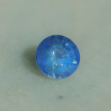 1.51CT ROUND MADAGASCAR SAPPHIRE, DEEP TEAL OPALESCENT, UNTREATED, 6.6X4.7MM
