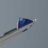 1.51CT ROUND MADAGASCAR SAPPHIRE, DEEP TEAL OPALESCENT, UNTREATED, 6.6X4.7MM