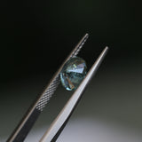 1.42CT PRECISION CUT OVAL MONTANA SAPPHIRE, OCEAN BLUE TEAL