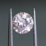 1.07CT ROUND MONTANA SAPPHIRE, CHERRY BLOSSOM PINK, UNTREATED, 6.17X3.88MM