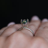 1.49CT MADAGASCAR KITE SAPPHIRE, PARTI GREEN BLUE YELLOW, UNTREATED, 9.65X7.7X4.01MM