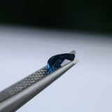 2.74CT OVAL MADAGASCAR SAPPHIRE, ROYAL BLUE WITH TEAL, UNTREATED, 9.5X6.7X5.1MM