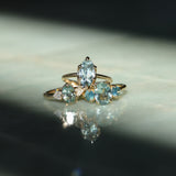 2.07ct Unheated Madagascar Marquise Sapphire Low Profile 6 Prong Solitaire in 14k Yellow Gold