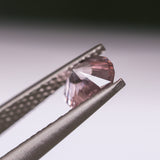 1.00CT PRECISION CUT OVAL MONTANA SAPPHIRE, FLORAL PINK AND PURPLE, 6.3X5.3X3.9MM, UNTREATED