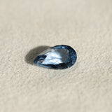 2.53CT PEAR MADAGASCAR SAPPHIRE, PURPLE-BLUE, 10.9X7.2X4.4MM