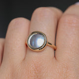 Cortez Pearls® Bezel Wave Rings in 14k Yellow Gold