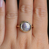 Cortez Pearls® Bezel Wave Rings in 14k Yellow Gold
