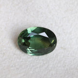2.92CT OVAL AUSTRALIAN SAPPHIRE, DEEP FOREST GREEN, UNTREATED, 9.95X7.14X4.28MM