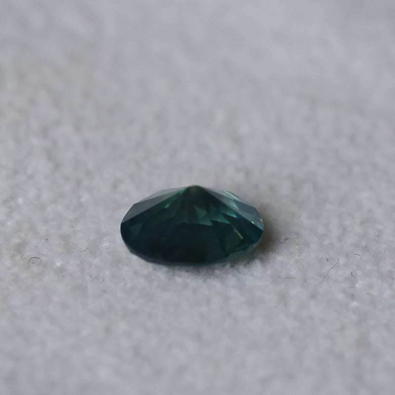 1.16CT OVAL MADAGASCAR SAPPHIRE, MEDIUM TEAL, 6.48X5.94X3.81MM