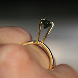 1.39CT OVAL BRILLIANT MONTANA SAPPHIRE, ROYAL BLUE TEAL, 7.38X6X4.48MM