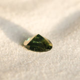 1.90CT OVAL BRILLIANT AUSTRALIAN SAPPHIRE, TEAL GREEN, UNTREATED, 7.95X5.98X4.72MM
