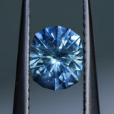 1.00CT PRECISION CUT OVAL CUSHION MONTANA SAPPHIRE, PARTI BRIGHT CORNFLOWER BLUE, 6.2X5.2X3.9MM